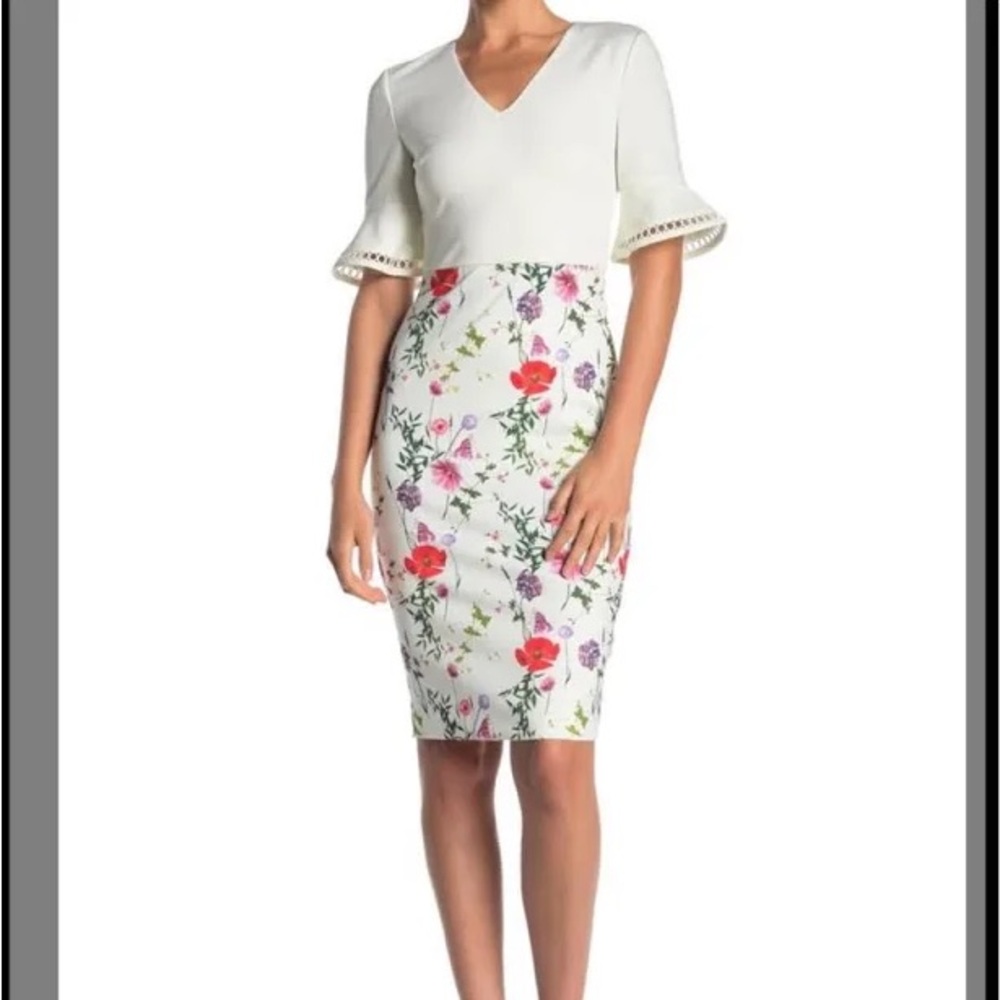 Ted Baker Hedgerow Bodycon Dress, Ted size 2(US SIZE 6)